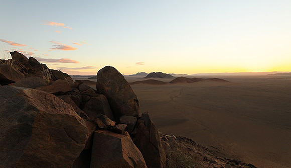 Sunset - Sossusvlei - Namib desert