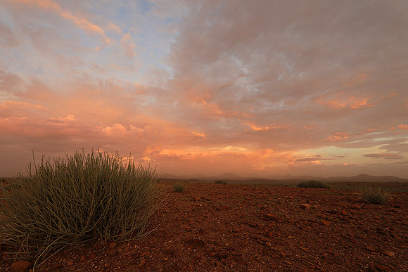 Sunset over Palmwag