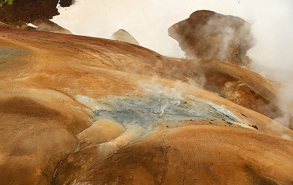 Geothermal field in the Highlands