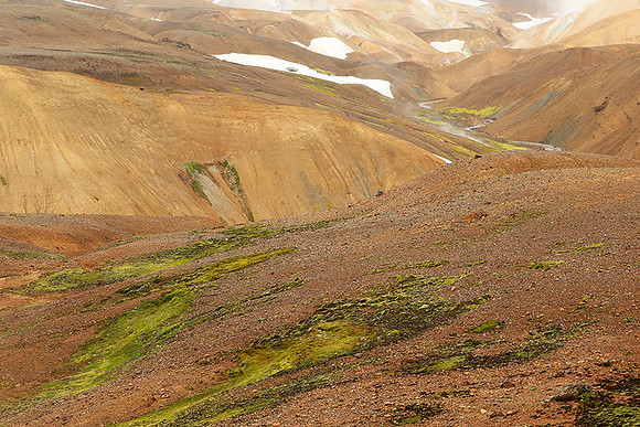 Geothermal field in the Highlands