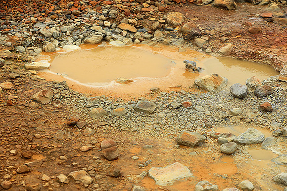 Geothermal field in the Highlands