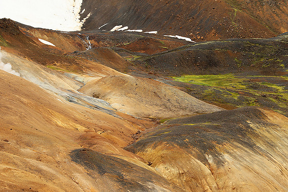 Geothermal field in the Highlands