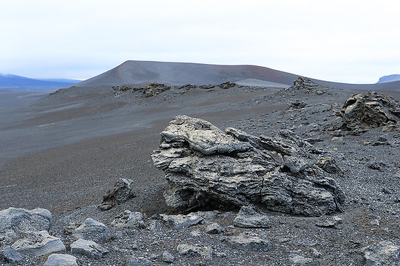 Lava field in the Highlands