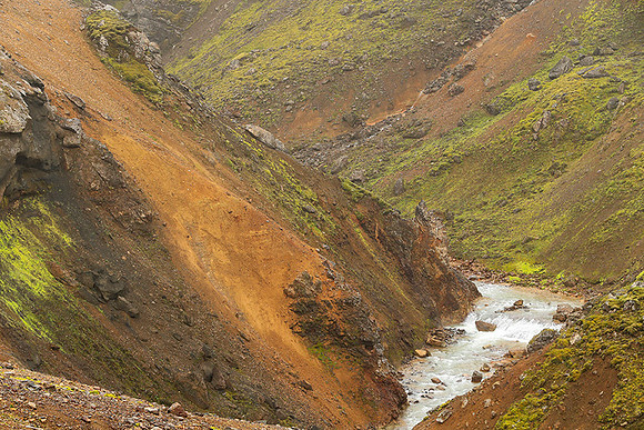 Geothermal field in the Highlands