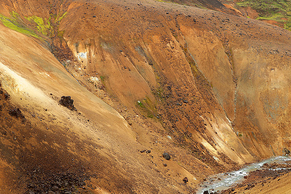 Geothermal field in the Highlands