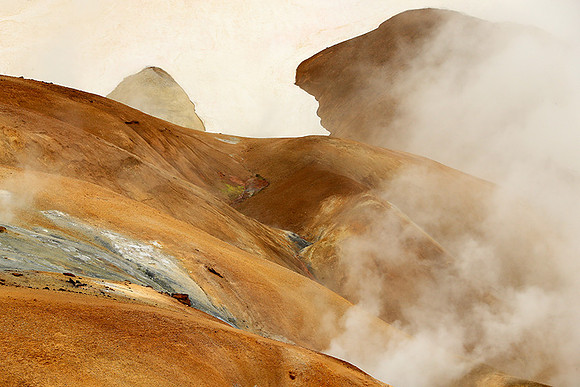 Geothermal field in the Highlands