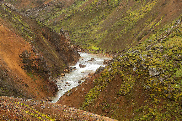 Geothermal field in the Highlands