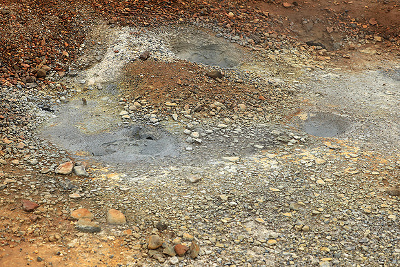Geothermal field in the Highlands