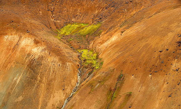 Geothermal field in the Highlands