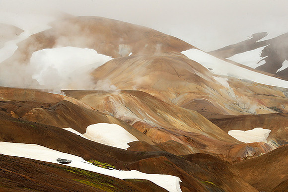 Geothermal field in the Highlands
