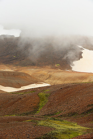 Geothermal field in the Highlands