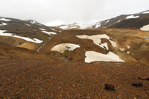 Geothermal field in the Highlands