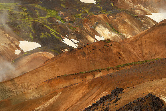 Geothermal field in the Highlands