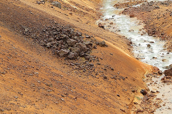 Geothermal field in the Highlands