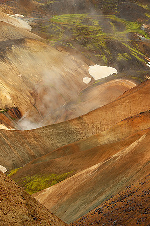 Geothermal field in the Highlands