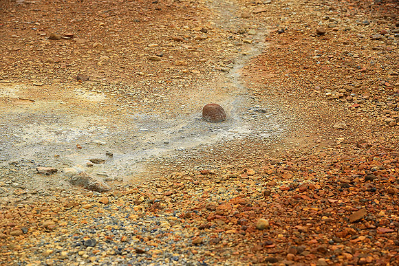 Geothermal field in the Highlands