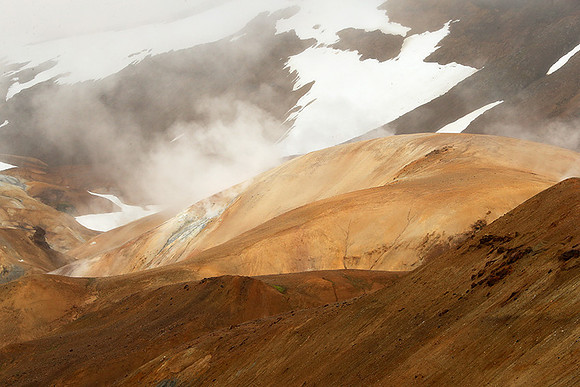 Geothermal field in the Highlands