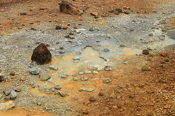 Geothermal field in the Highlands