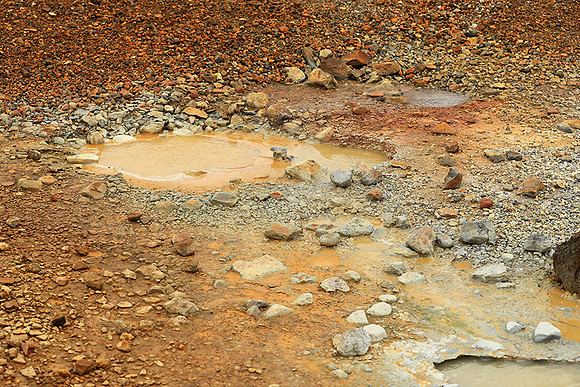 Geothermal field in the Highlands