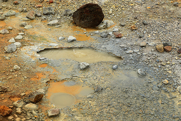 Geothermal field in the Highlands