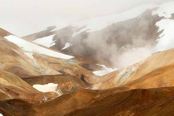 Geothermal field in the Highlands