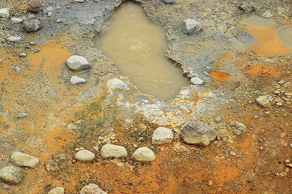 Geothermal field in the Highlands