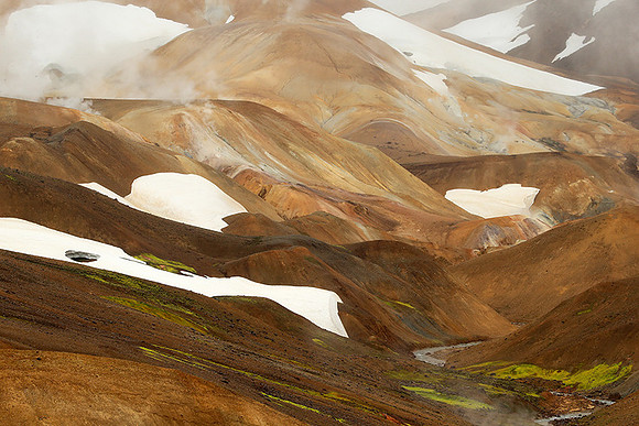 Geothermal field in the Highlands