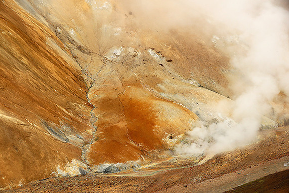 Geothermal field in the Highlands