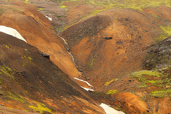Geothermal field in the Highlands