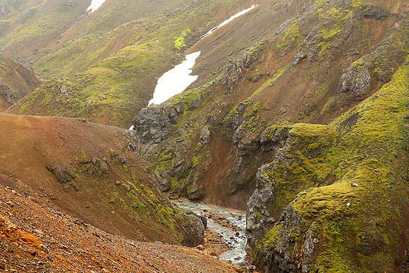Geothermal field in the Highlands