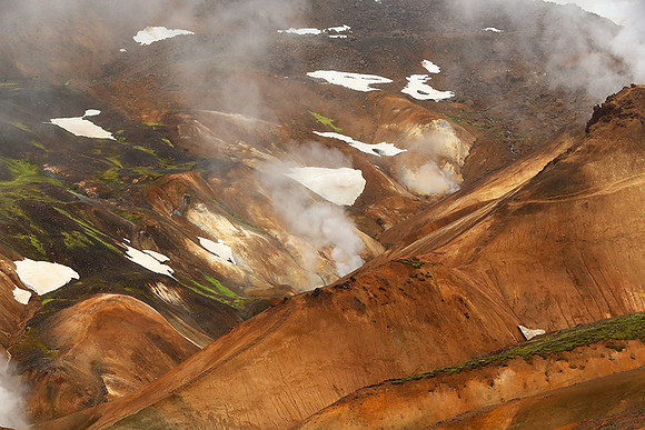 Geothermal field in the Highlands