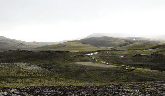 In the Highlands - Near Raudafoss
