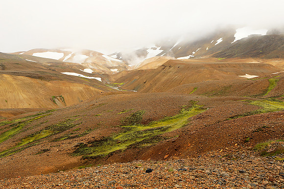 Geothermal field in the Highlands