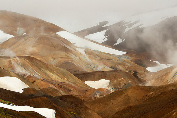 Geothermal field in the Highlands