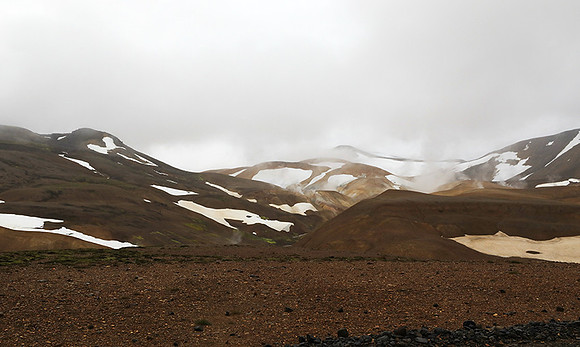 Geothermal field in the Highlands