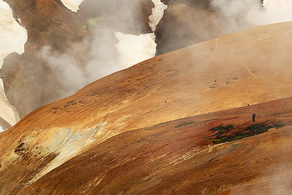 Geothermal field in the Highlands