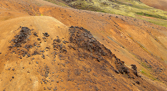 Geothermal field in the Highlands