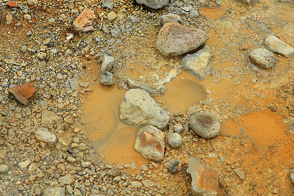 Geothermal field in the Highlands