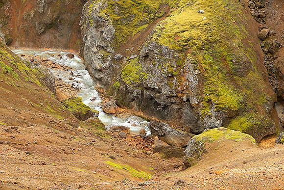 Geothermal field in the Highlands