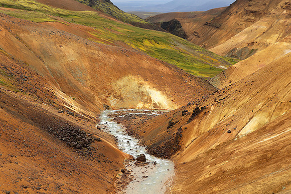Geothermal field in the Highlands