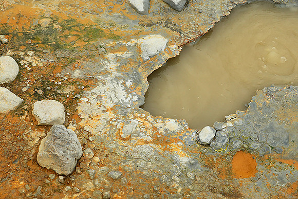 Geothermal field in the Highlands