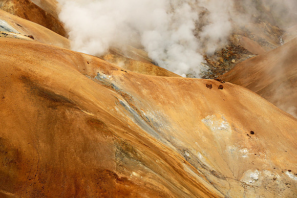 Geothermal field in the Highlands