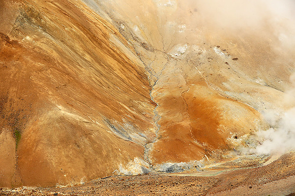 Geothermal field in the Highlands