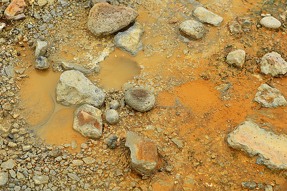 Geothermal field in the Highlands