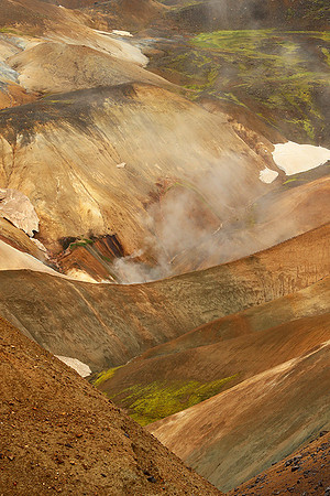 Geothermal field in the Highlands