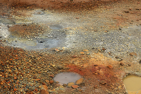 Geothermal field in the Highlands