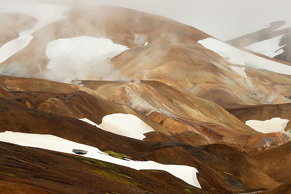 Geothermal field in the Highlands