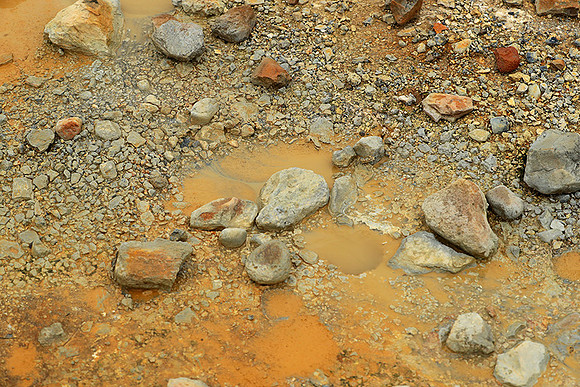 Geothermal field in the Highlands