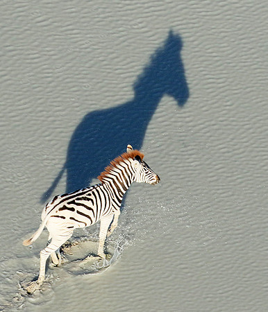 Helicopter flight over Sua Pan