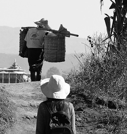 Near lake Inle